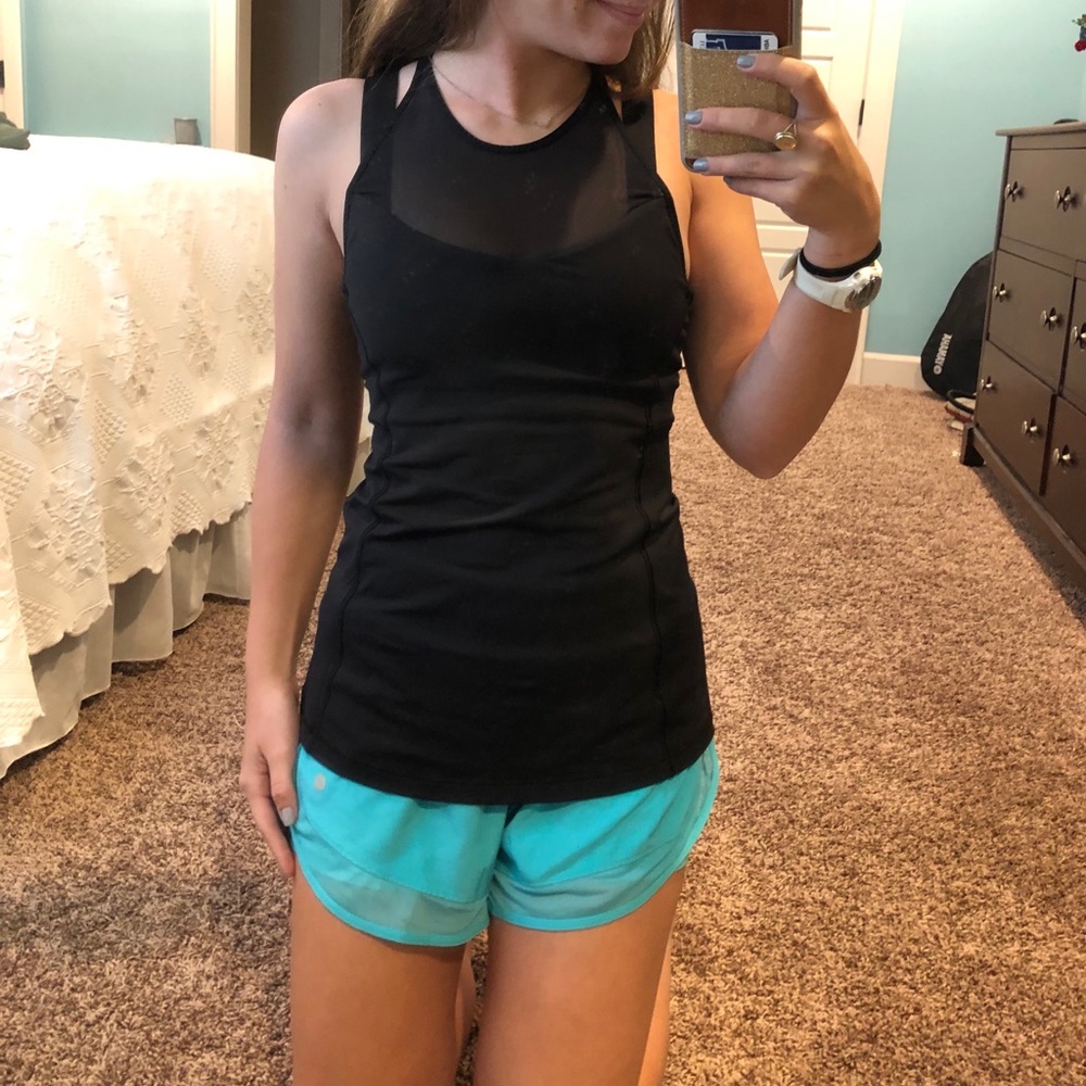 Lululemon Mesh Detail Tank Top - Picture 3 of 4